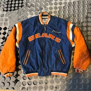 Vintage Throwback Mirage Chicago Bears Coat Jacket 1963-1985 Medium